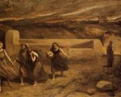 让 巴蒂斯特 卡米耶 柯罗 : The Destruction of Sodom